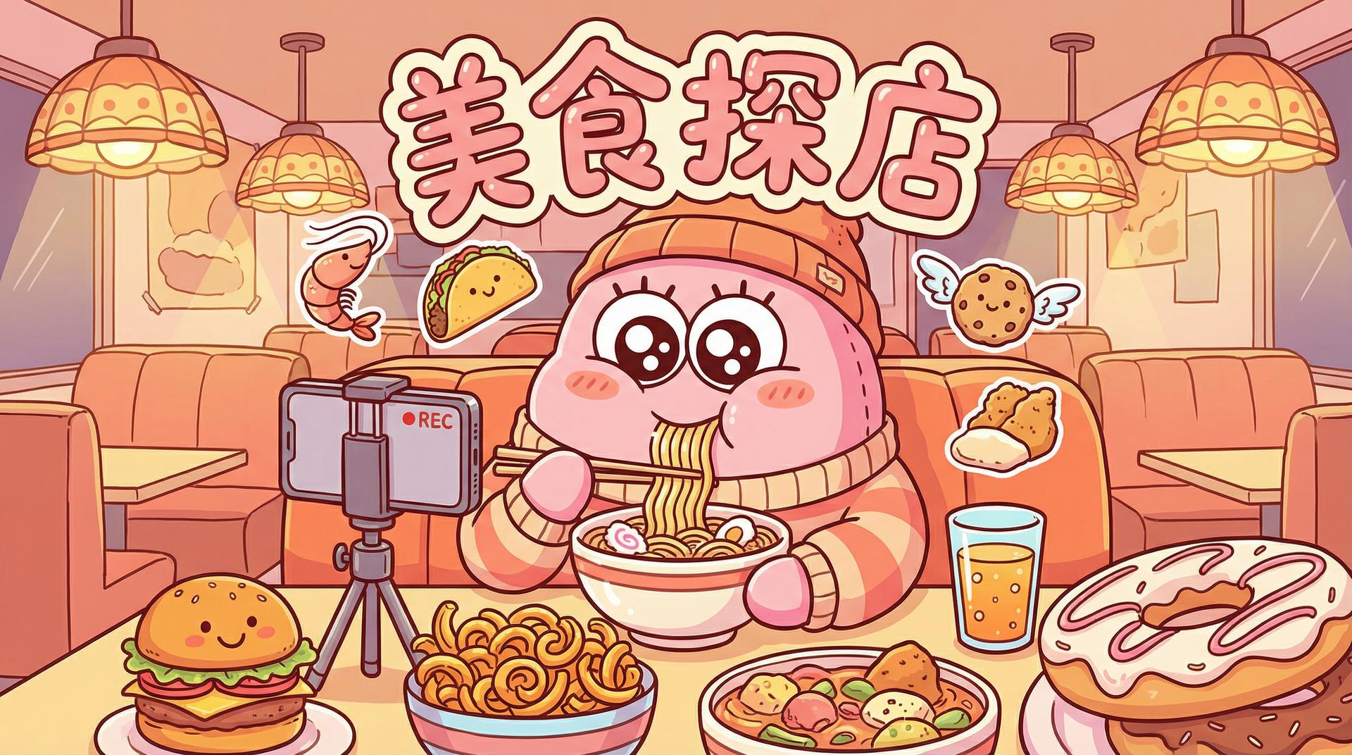 糖心vlog美食探店视频